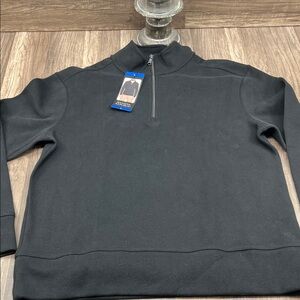 Banana Republic Men's Black Zip-Up Sweater